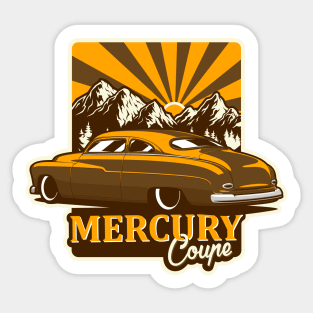 Mercury Coupe Sticker